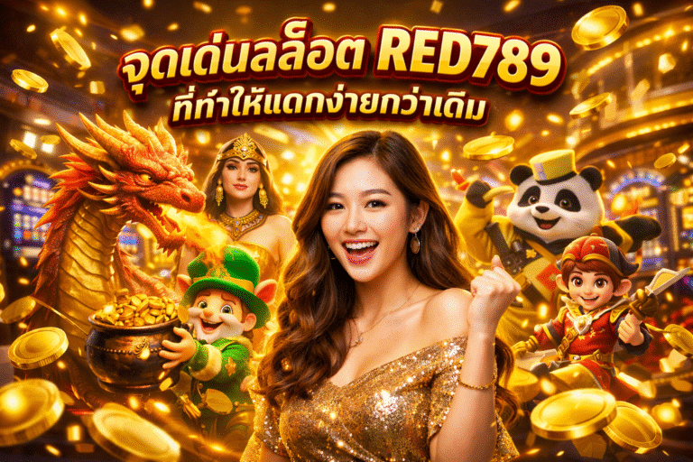 จุดเด่นสล็อต RED789 ที่ทำให้แตกง่ายกว่าเดิม