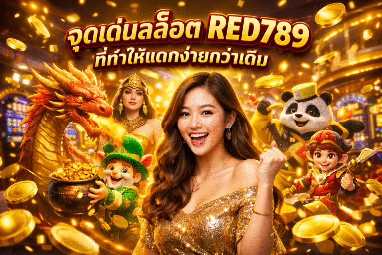 จุดเด่นสล็อต RED789 ที่ทำให้แตกง่ายกว่าเดิม