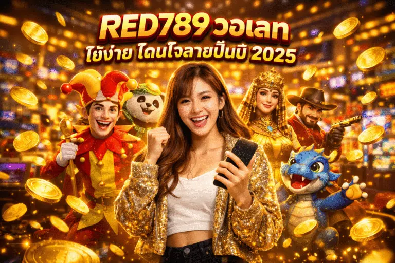 RED789 วอเลท ใช้ง่าย โดนใจสายปั่นปี 2025