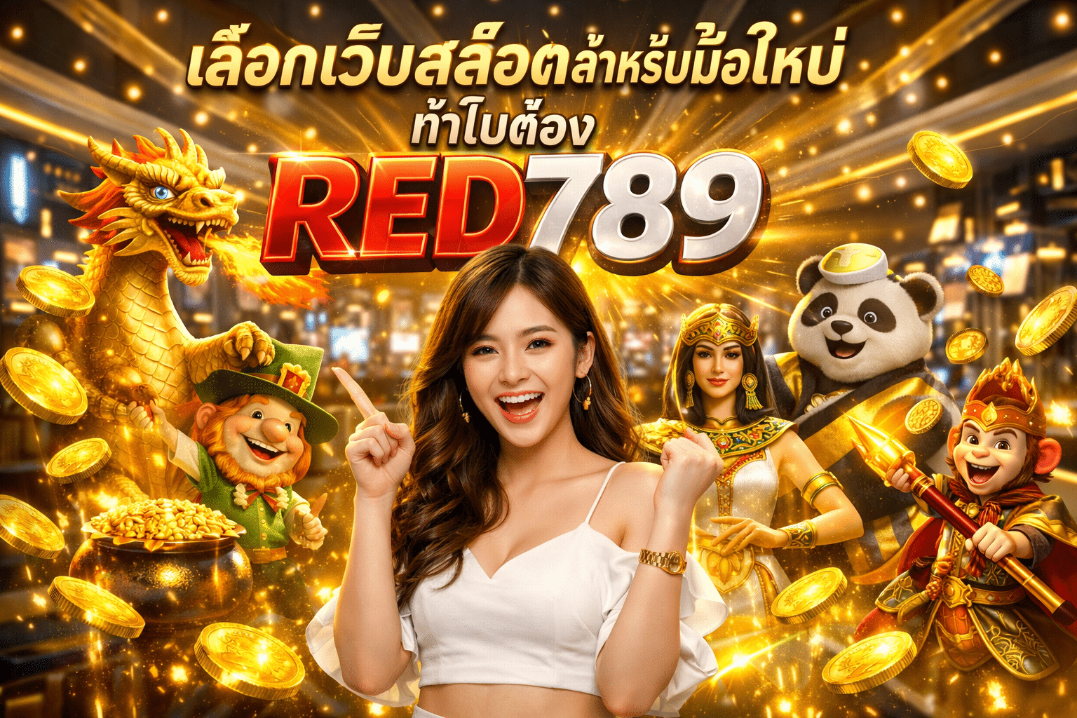 เลือกเว็บสล็อตสำหรับมือใหม่ ทำไมต้อง RED789