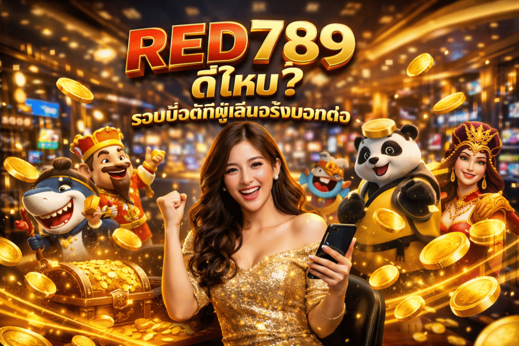 RED789 ดีไหม? รวมข้อดีที่ผู้เล่นจริงบอกต่อ