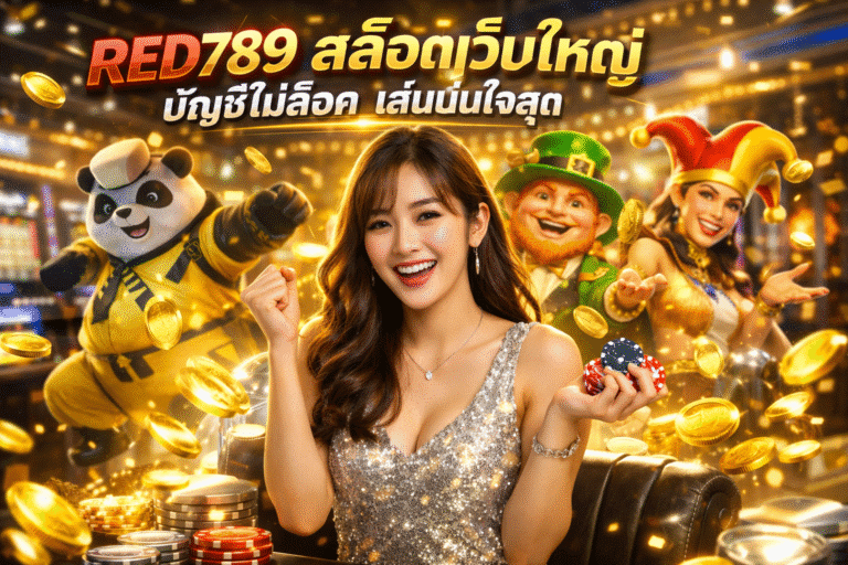 RED789 สล็อตเว็บใหญ่ บัญชีไม่ล็อค เล่นมั่นใจสุด